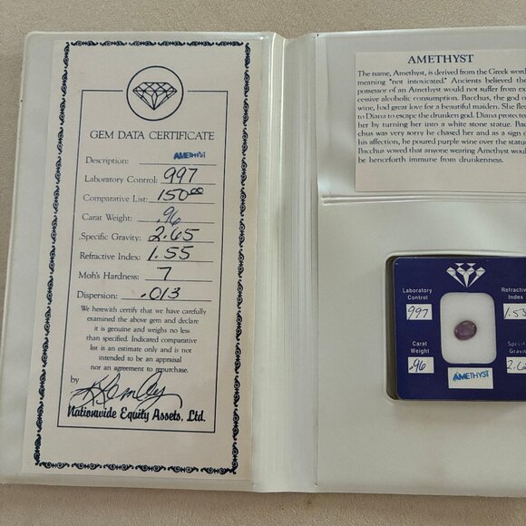 Gemstones, Topaz, Citrine, Amethyst - Picture 8 of 8